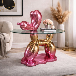   Multicolored Poodle End Table | Oroa.com