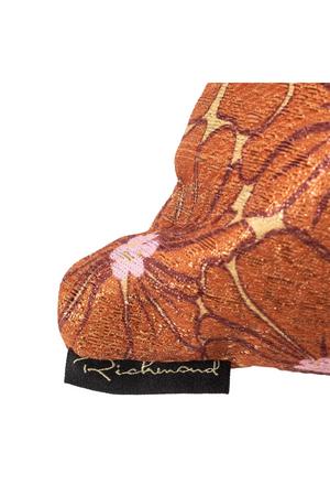 Orange Floral Cushion | Richmond Interiors Vanity | Oroa.com