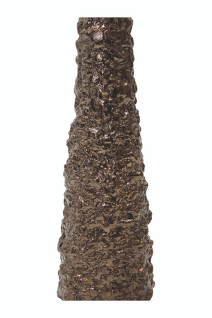 Brushed Gold Tapered Candle Holder | Richmond Interiors Moan | Oroa.com