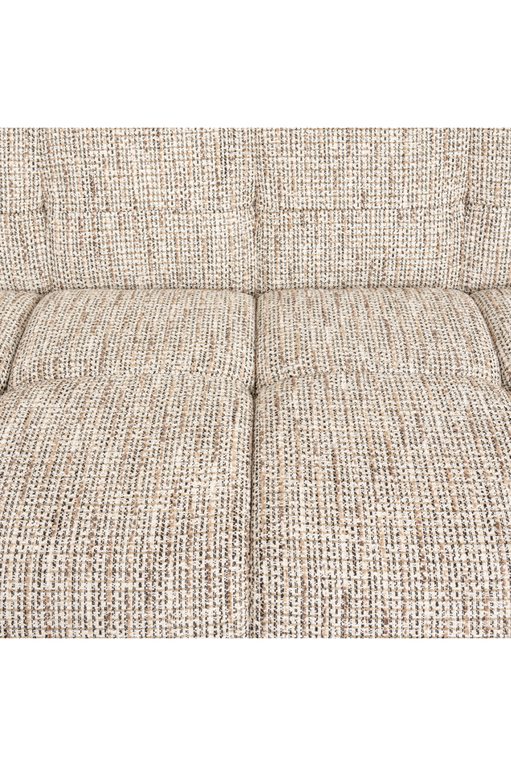 Beige 3-Seater Sofa + Left Lounge | OROA Hazel | Oroa.com