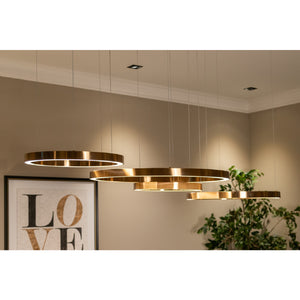   Modern European furniture - Gold Ring Chandelier - www.oroa.com | Oroa.com
