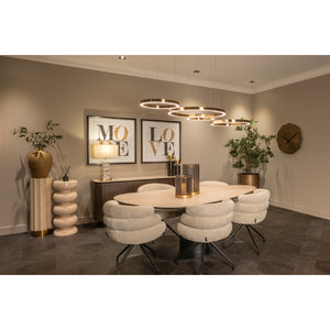   Modern European furniture - Gold Ring Chandelier - www.oroa.com | Oroa.com