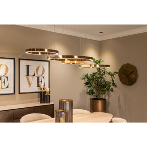   Modern European furniture - Gold Ring Chandelier - www.oroa.com | Oroa.com