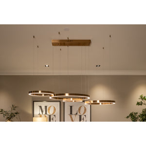   Modern European furniture - Gold Ring Chandelier - www.oroa.com | Oroa.com