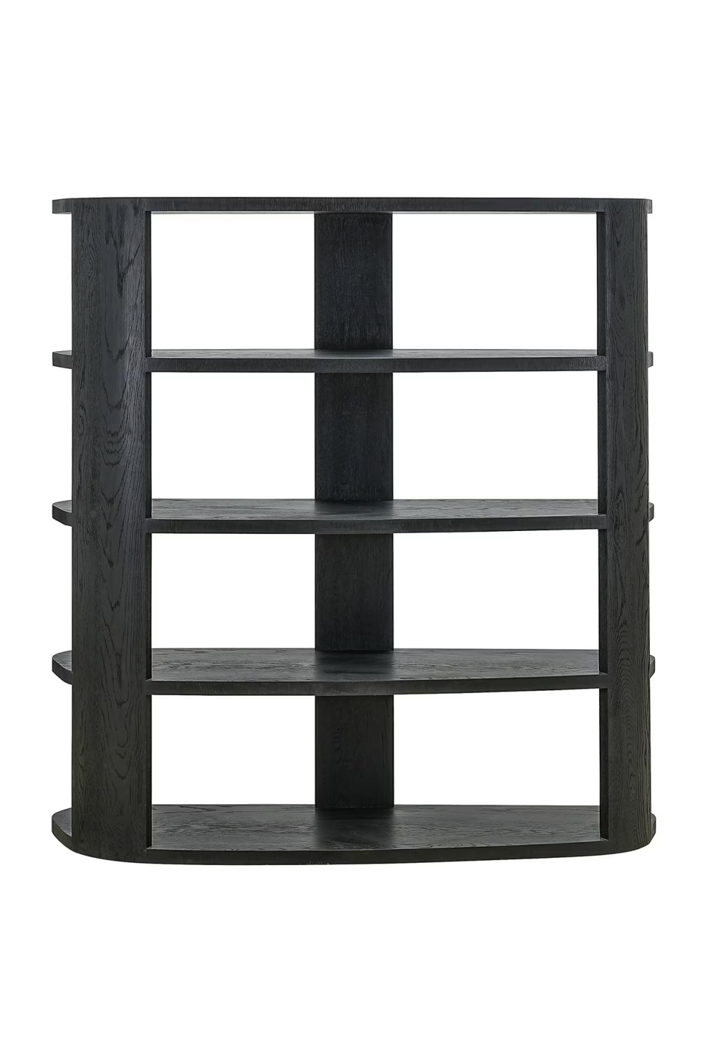 Black 3-Shelf Display Cabinet | OROA Navarino | Oroa.com