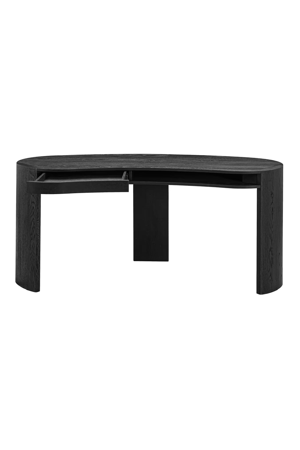 Black Organic Shape Desk | OROA Navarino | Oroatrade.com
