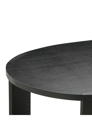 Black Organic Shape Dining Table | Richmond Interiors Navarino | Oroa.com