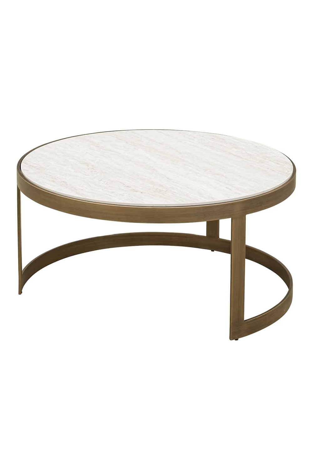 White Ceramic Nesting Coffee Tables (2) | OROA Tivoli | Oroatrade.com