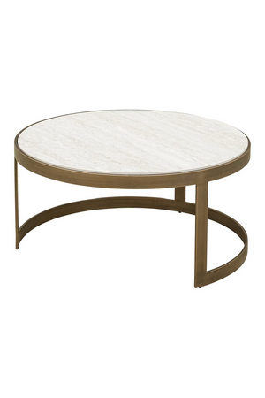 White Ceramic Nesting Coffee Tables (2) | Richmond Interiors Tivoli | Oroa.com
