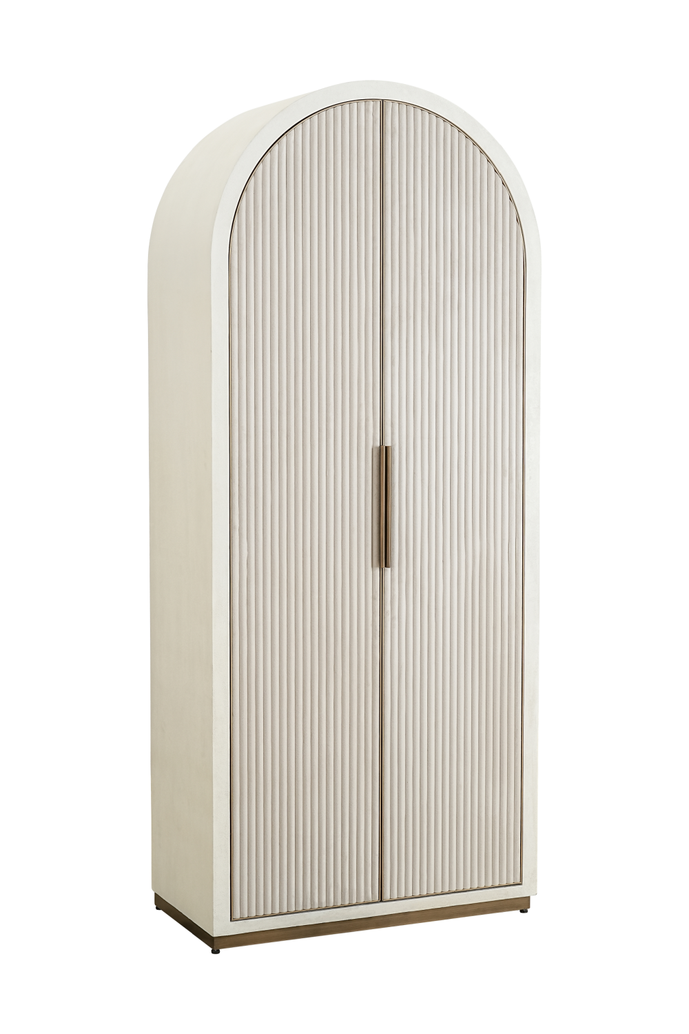 White Arched 2-Door Cabinet | OROA Tivoli | Oroa.com