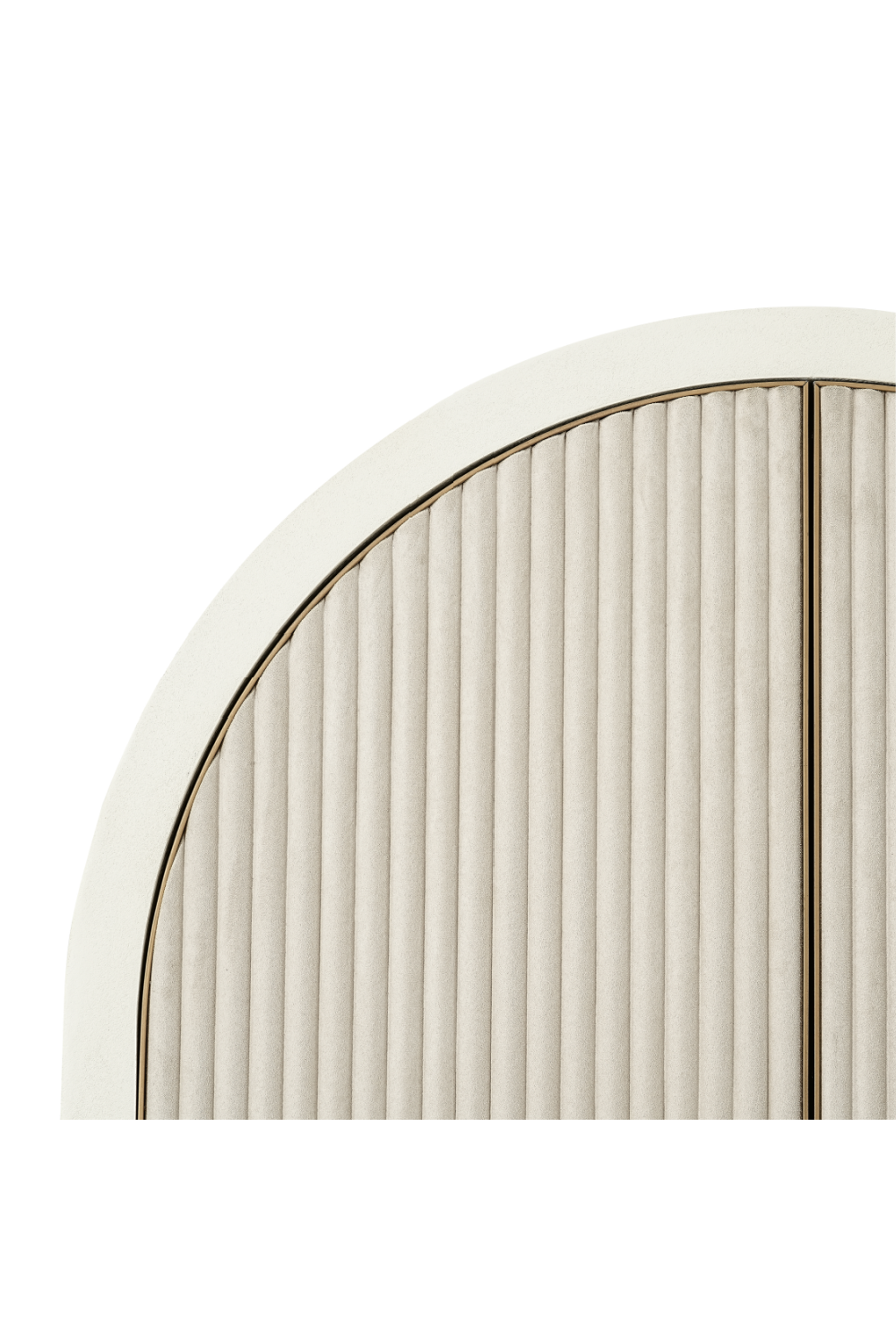 White Arched 2-Door Cabinet | OROA Tivoli | Oroa.com