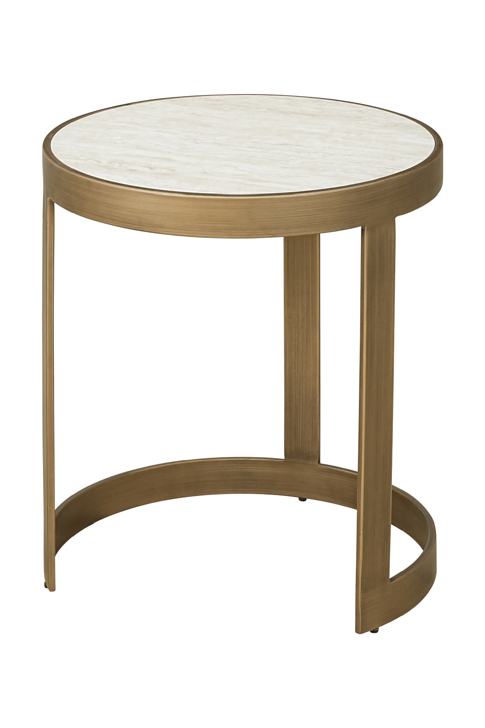 White Ceramic End Table Set (2) | OROA Tivoli | Oroa.com