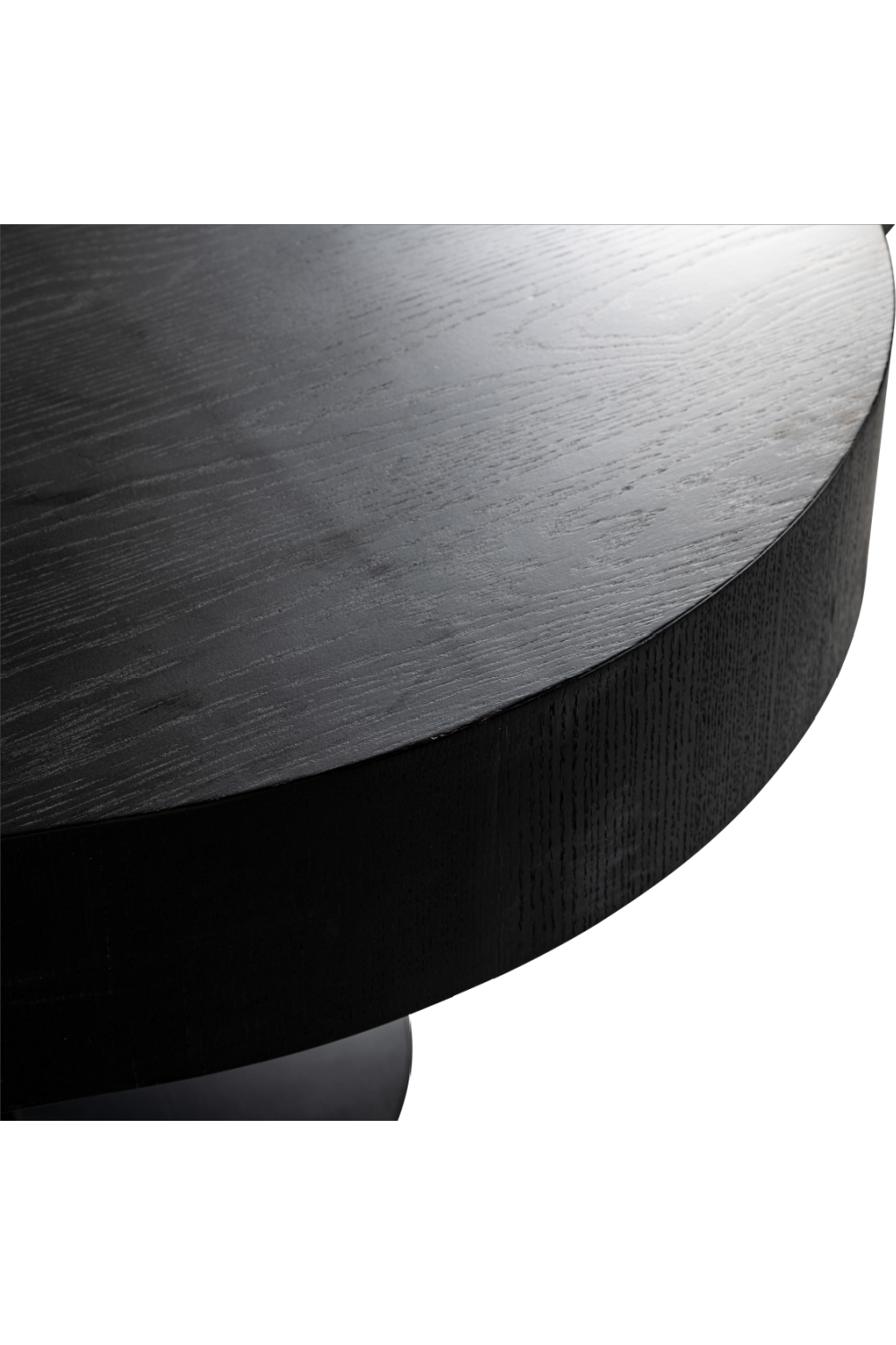 Black Organic-Shaped Dining Table | Richmond Interiors Bogor | Oroa.com