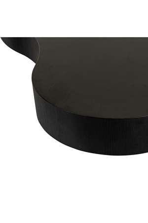 Black Organic-Shaped Dining Table | Richmond Interiors Bogor | Oroa.com