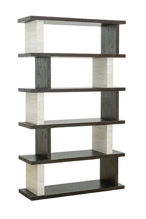 4-Shelf Display Cabinet | Richmond Interiors Waldorf | Oroa.com