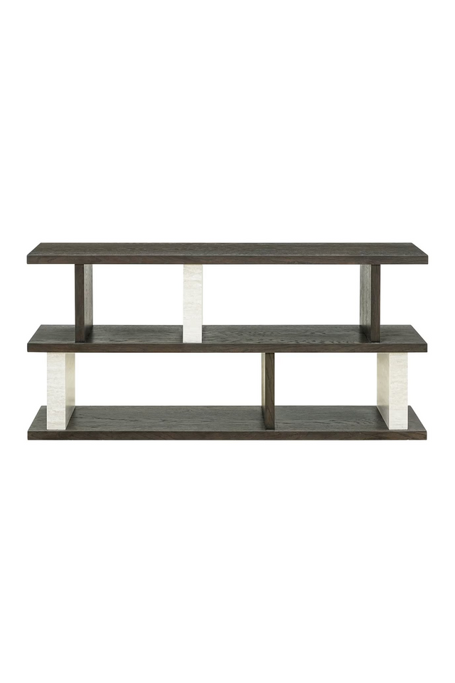 Wooden Shelf Console | Richmond Interiors Waldorf | Oroa.com