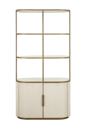 White 2-Door Display Cabinet | Richmond Interiors Tivoli | Oroa.com