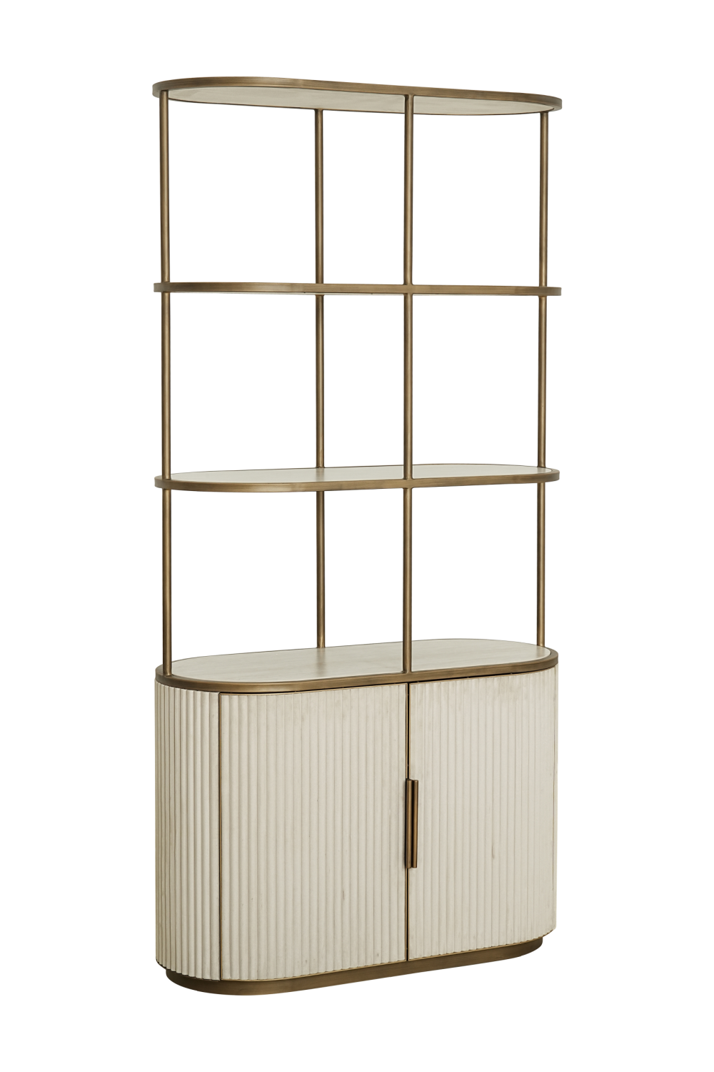 White 2-Door Display Cabinet | OROA Tivoli | Oroa.com