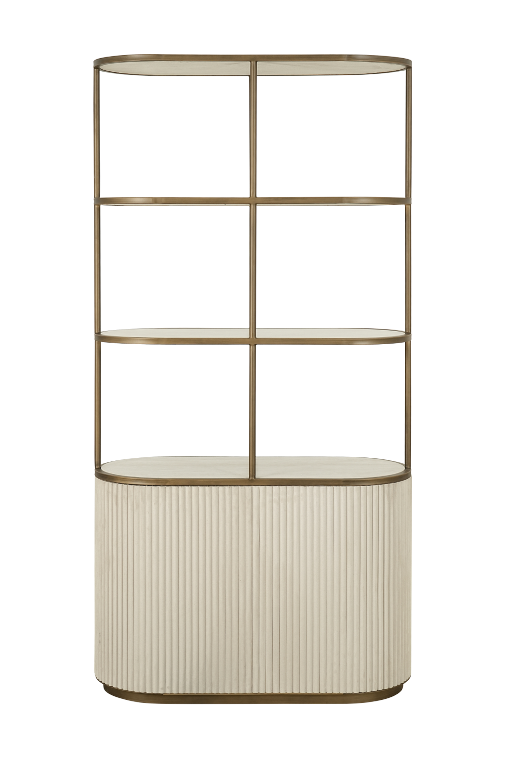 White 2-Door Display Cabinet | OROA Tivoli | Oroa.com