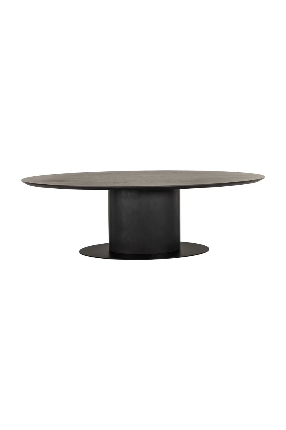 Dark Brown Wooden Oval Dining Table | OROA Gordon | Oroa.com