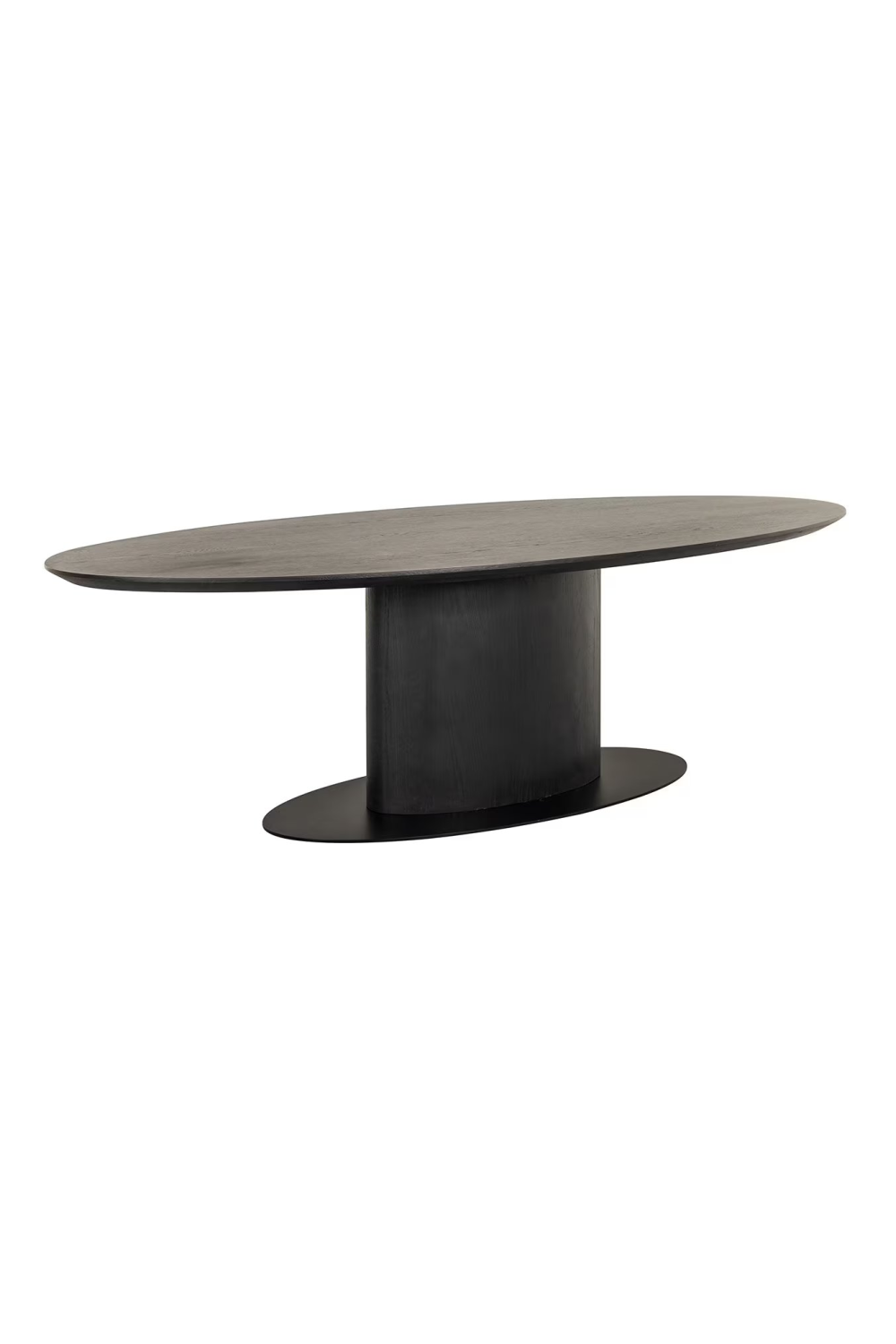 Dark Brown Wooden Oval Dining Table | OROA Gordon | Oroa.com