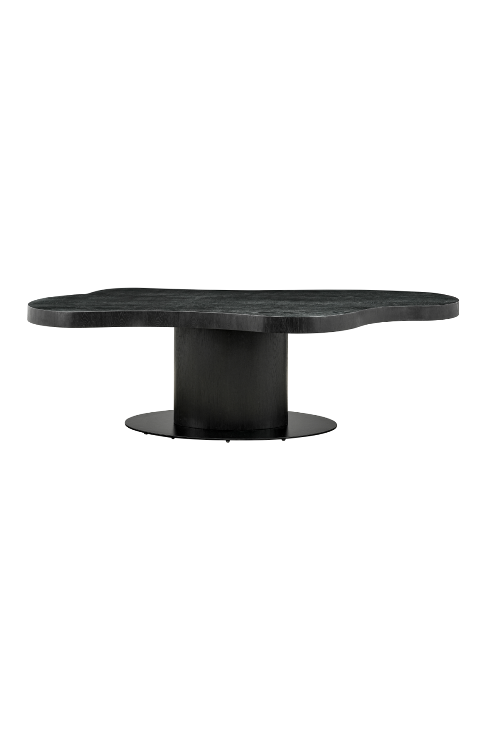 Black Organic-Shaped Dining Table | OROA Bogor | Oroa.com