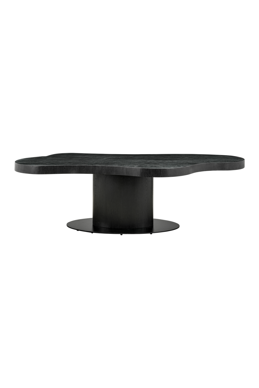 Black Organic-Shaped Dining Table | Richmond Interiors Bogor | Oroa.com