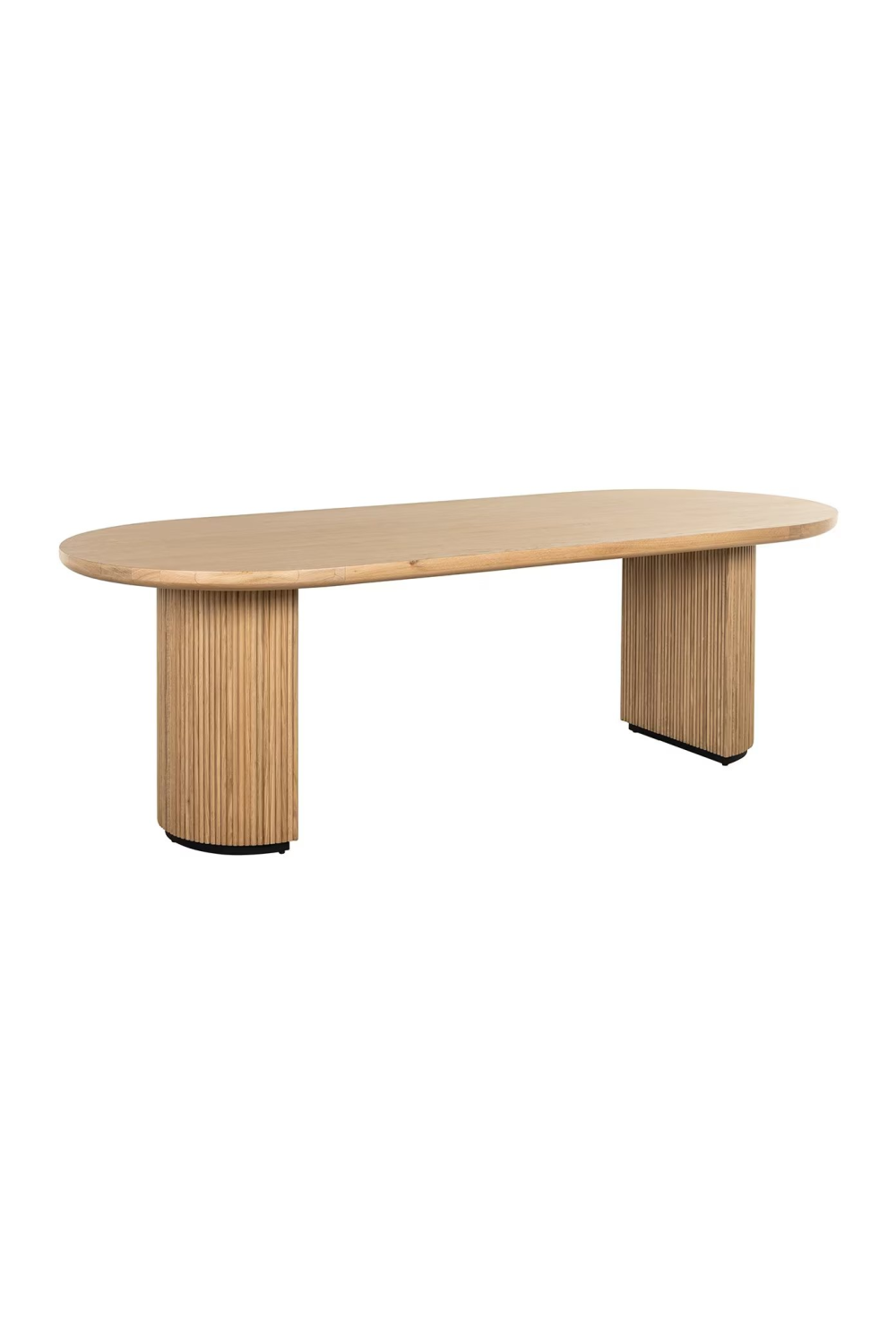 Natural Oak Oval Dining Table | OROA Belfort | Oroa.com