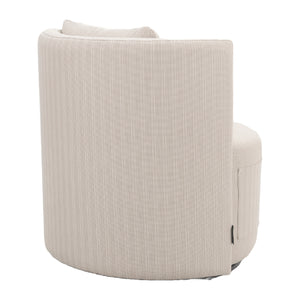   Modern European furniture - Beige Outdoor Swivel Dining Chair - www.oroa.com | Oroa.com