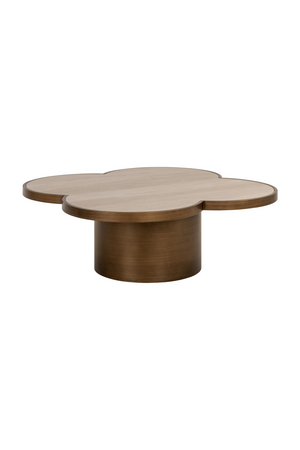 Travertine Ceramic Coffee Table | Richmond Interiors Clover | Oroa.com