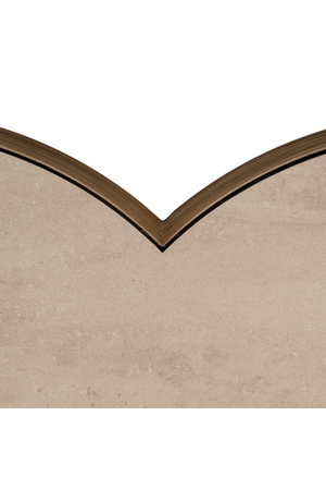 Travertine Ceramic Coffee Table | Richmond Interiors Clover | Oroa.com