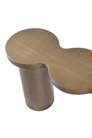 Brushed Gold Console Table | Richmond Interiors Bubba | Oroa.com