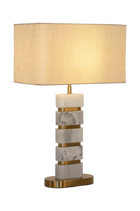 Marble Base Table Lamp | Richmond Interiors Lenore | Oroa.com