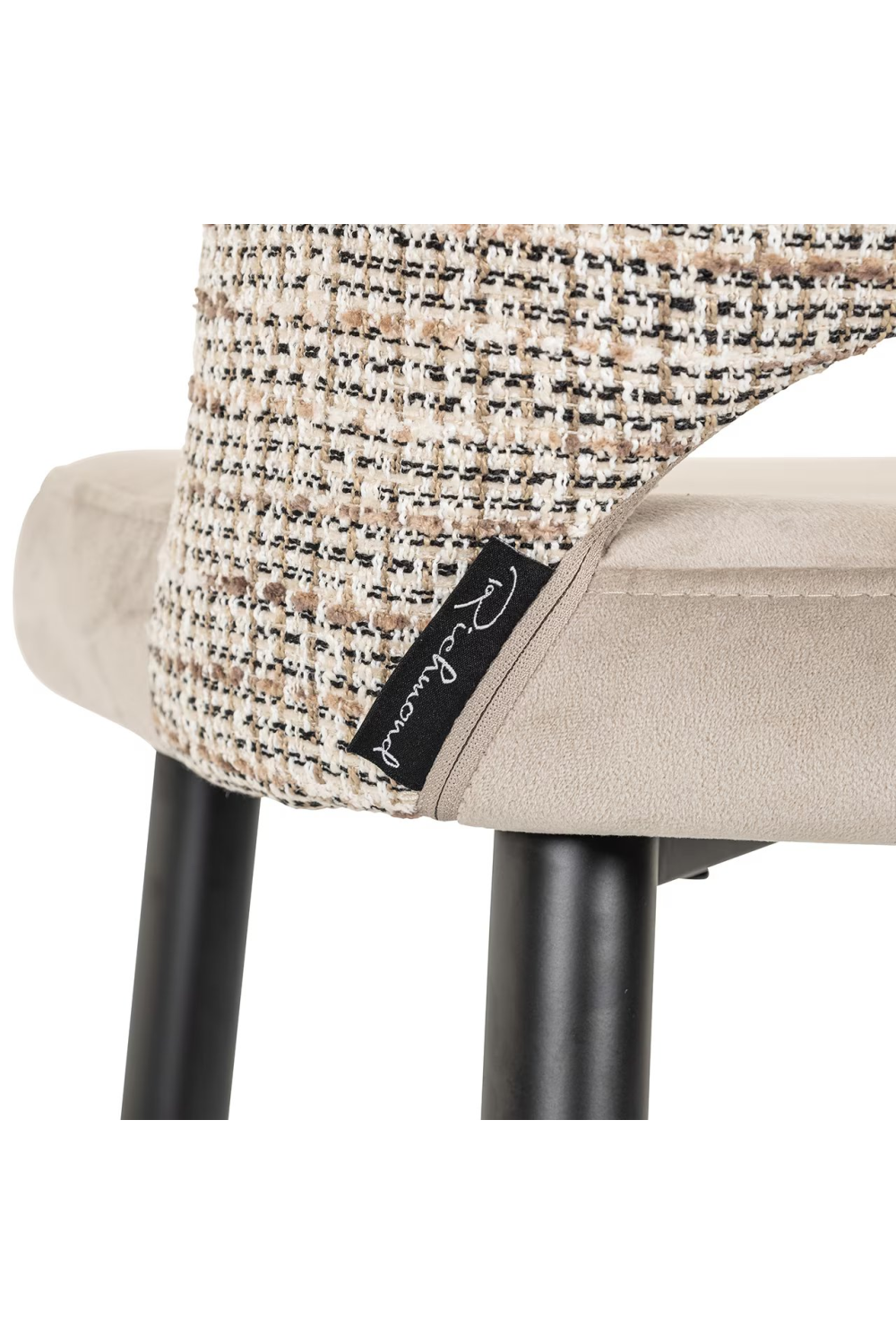 Khaki Cut-Out Bar Stool | Richmond Interiors Tabitha | Oroa.com