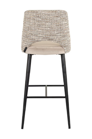 Khaki Cut-Out Bar Stool | Richmond Interiors Tabitha | Oroa.com