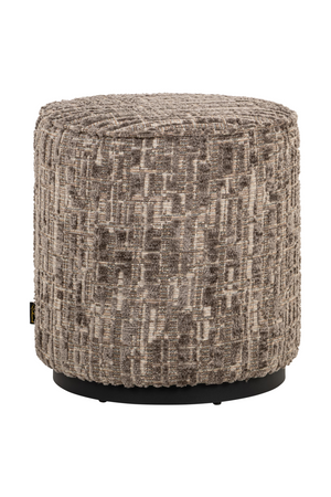 Gray Cylindrical Pouf | Richmond Interiors Lexie | Oroa.com