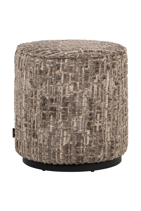 Gray Cylindrical Pouf | Richmond Interiors Lexie | Oroa.com