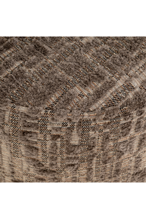 Gray Cylindrical Pouf | Richmond Interiors Lexie | Oroa.com