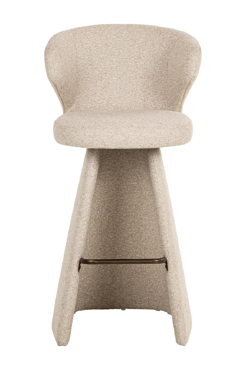   Textured Fabric Bar Stool | Oroa.com