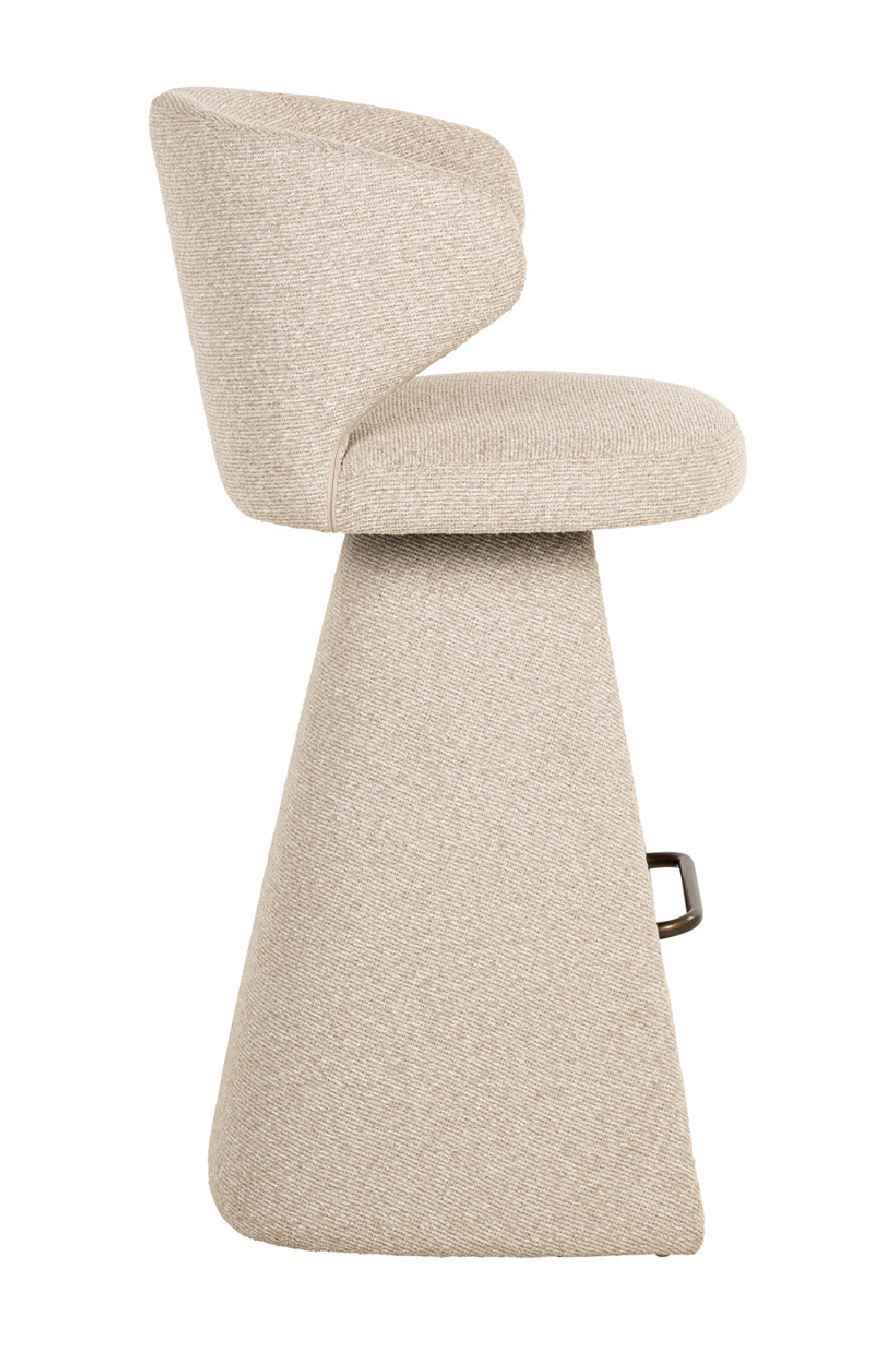   Textured Fabric Bar Stool | Oroa.com