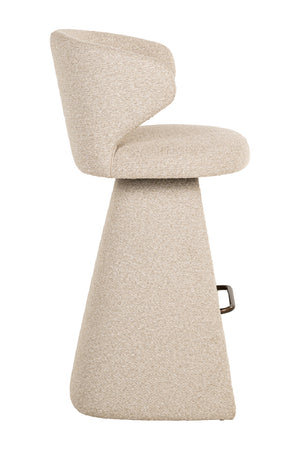   Textured Fabric Bar Stool | Oroa.com