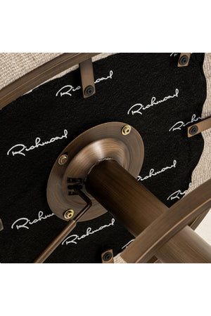   White Barrel Swivel Bar Stool | Oroa.com