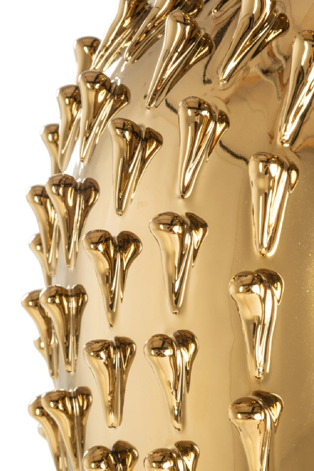 Gold Stoneware Vase | Richmond Interiors Dania | Oroa.com