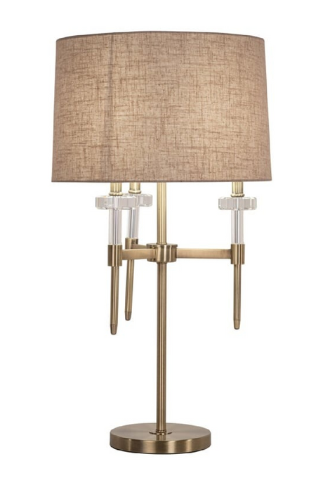 Brushed Gold Table Lamp | Richmond Interiors Josie | Oroa.com