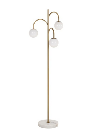 Triple Glass Spheres Floor Lamp | Richmond Interiors Janou | Oroa.com