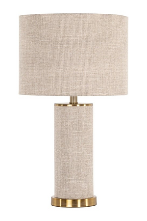 Beige Linen Table Lamp | Richmond Interiors Joline | Oroa.com