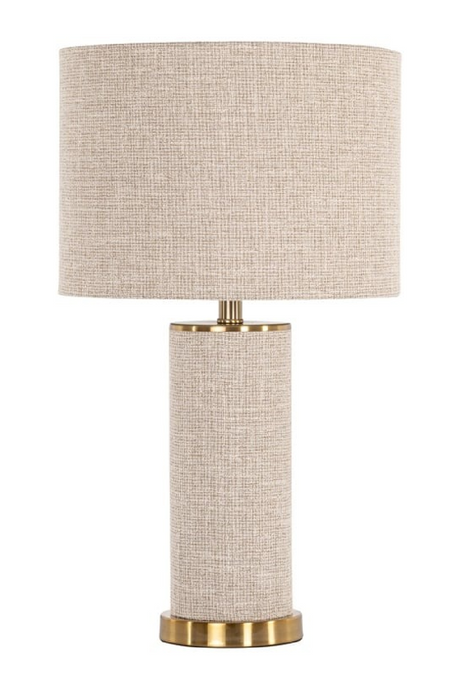 Beige Linen Table Lamp | Richmond Interiors Joline | Oroa.com