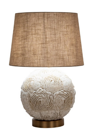 White Shell Table Lamp | Richmond Interiors Jamie | Oroa.com