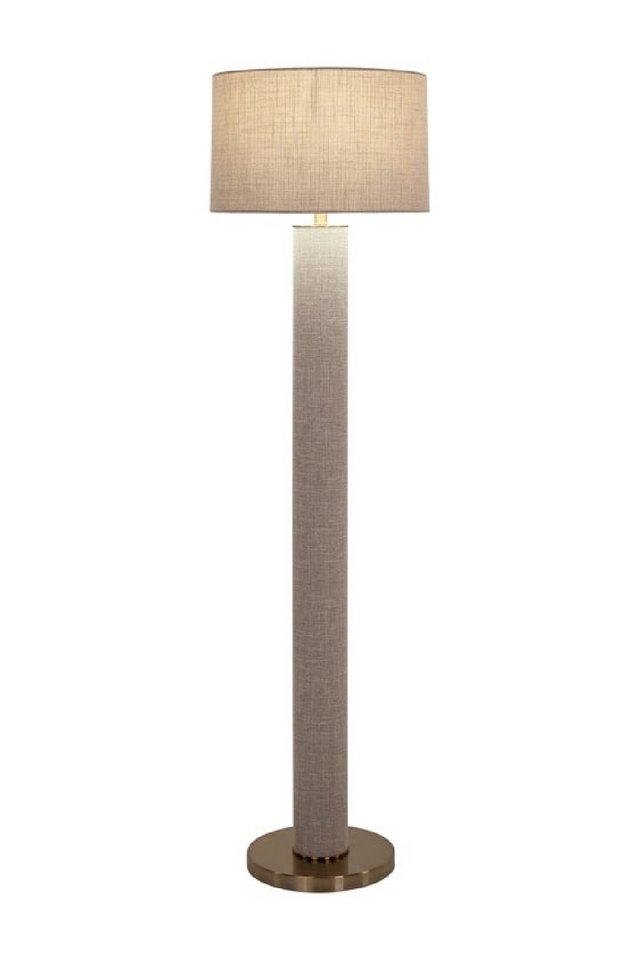 Beige Linen Floor Lamp | Richmond Interiors Joline | Oroa.com