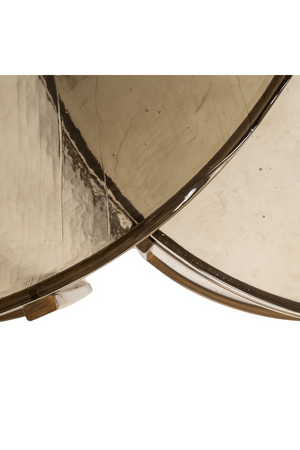 Cast Glass Nested Coffee Tables (2) | Richmond Interiors Cleo | Oroa.com